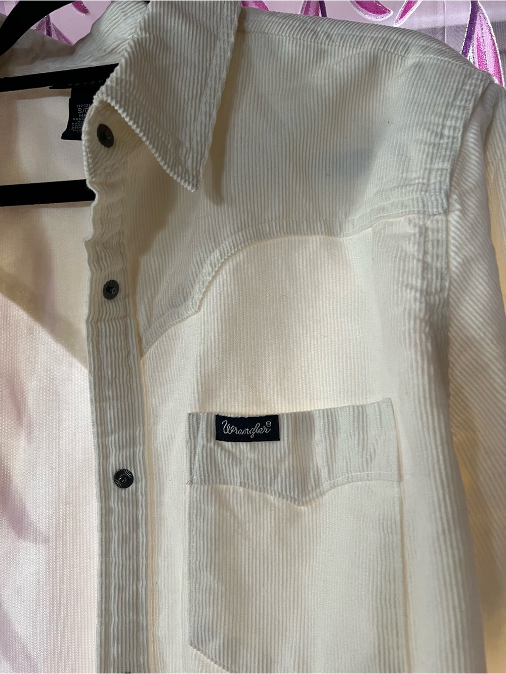 Wrangler RETRO corduroy Button-Up Shirt like new - Picture 2 of 4